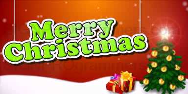 10-12-25-518 MERRY CHRISTMAS-SANTA AND TREE 192x384 RGB