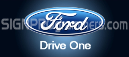 Blue Ford Logo