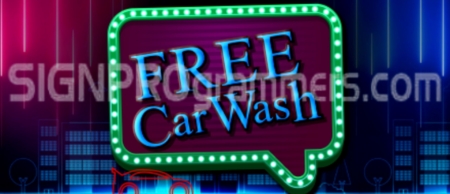 Free Car Wash graphic