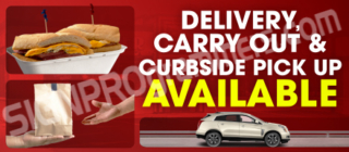 Available Delivery Curbside Pick up