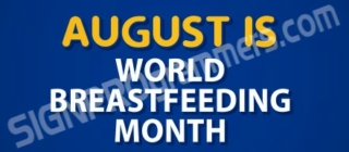 August is Breastfeeding Awareness