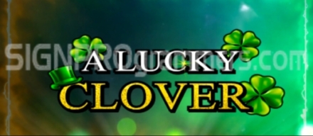 A Lucky Clover graphic