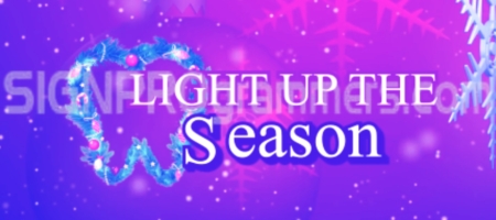 Light Up The Season graphic