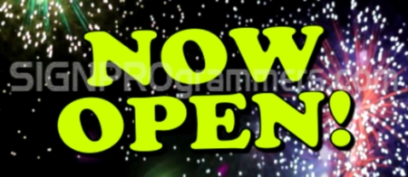 Now open fireworks