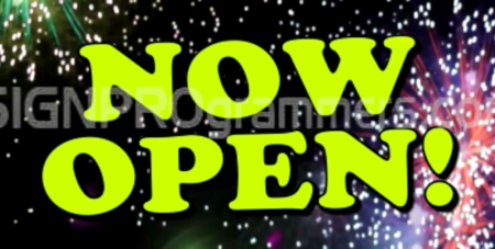Now open fireworks