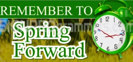 Remember to Spring Forward
