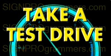 take a test drive