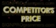 Competitors price matched