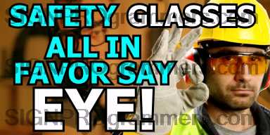 safety glasses
