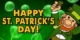 St Patrick's Leprechaun waving