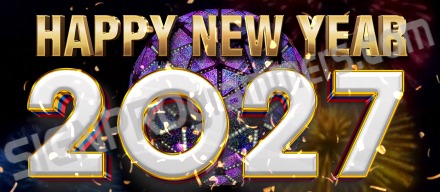 happy new year ball drops 2027