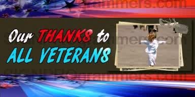 Our Thanks to all Veterans