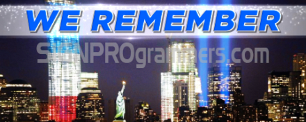 Cityscape 911 Patriot Day