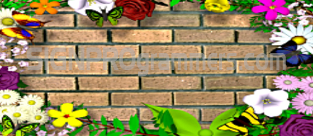 09-034 SPRING WALL BACKGROUND 192×440