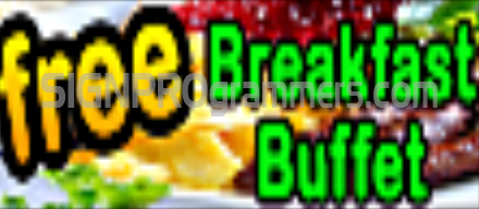 13-007 FREE BREAKFAST BUFFET 192×440