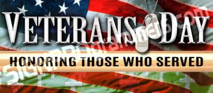 Veterans Day Dog Tags