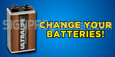 Change clocks Change batteries