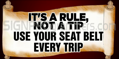 Rule Not A Tip