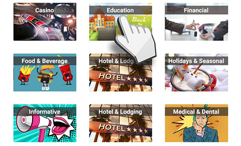 digital sign for business