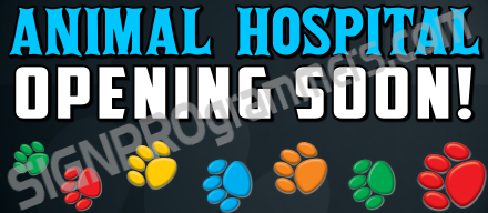 Animal Hospital Open Soon