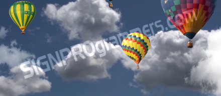 09-076 Hot Air Balloons_192x440W