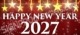 happy new year 2027 star