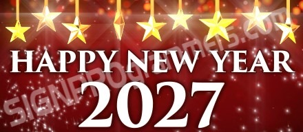 happy new year 2027 star