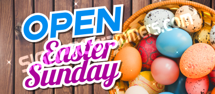 Open Easter Sunday