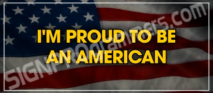 19-534 Proud To Be An American_192x440W