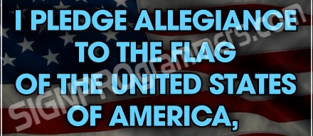 Pledge of Allegiance