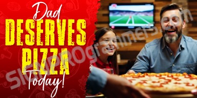 fathers day pizza