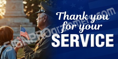 thank you for your service