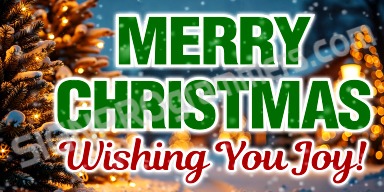 merry christmas falling snow