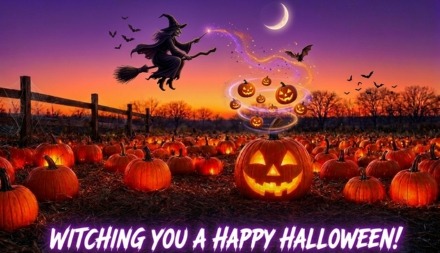 witching you a happy halloween