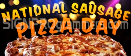 sausage pizza day