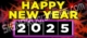 new year 2025 ticker