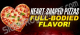 heart shaped pizza