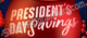 presidents day savings