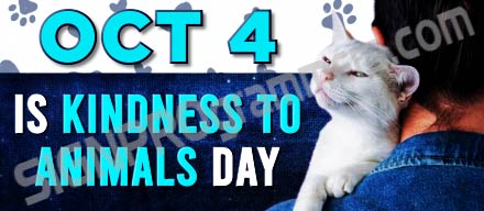 kindness to animals day