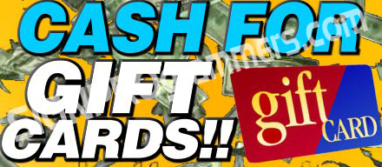 Cash for gift cards